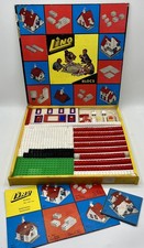 LINO BLOCS - Jeu de construction avec briques plastiques - 1950/60's - TTBE/Neuf