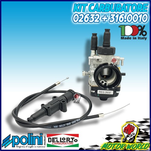 Set carburateur dell - dell'orto, phbg