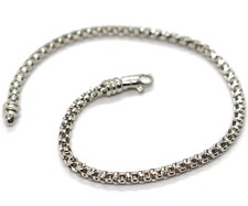 Bracelet or Blanc 18K 750