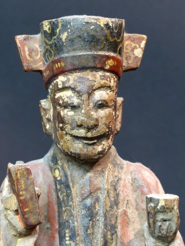 Art chine qing 19è statue - 19è,