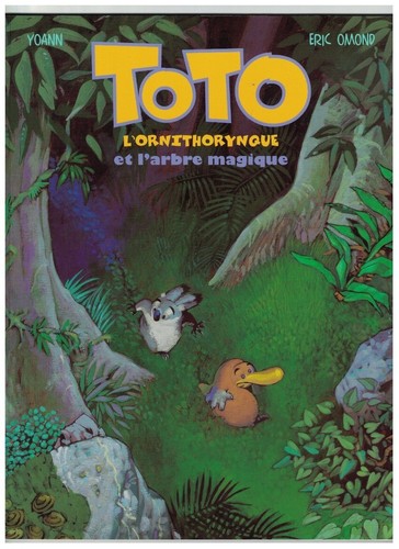 Toto l ornithorynque - bd, toto.