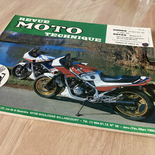 Revue moto technique honda - technique,