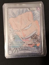 One Piece Smoker Paramount War OP02-093 English Leader Alt Art Mint