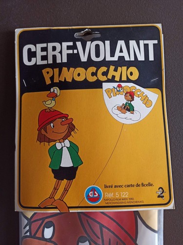 Cerf volant pinocchio ancien - volant,