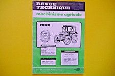 REVUE TECHNIQUE MACHINISME