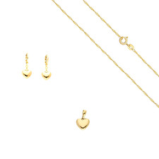 Parure Bijoux - Femme - Coeur