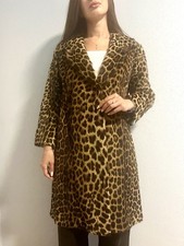 Manteau  Fourrure Léopard Vintage