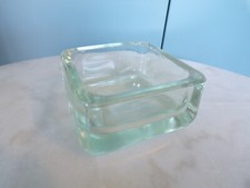 VIDE POCHE PAVé de VERRE 12x12 cm-DLG LUMAX-Le Corbusier-VINTAGE