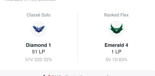 Compte lol euw elo master - d1,