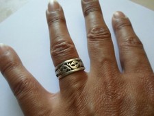 bague en argent massif