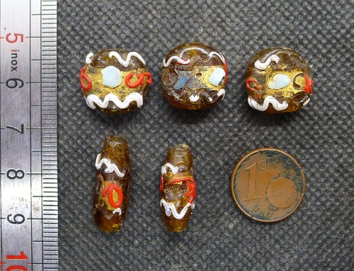 Lot perles verre murano - perles,
