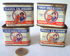 4 ANCIENNES BOITES PUB TÔLE