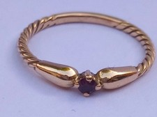 MAGNIFIQUE BAGUE OR 18 CARATS -