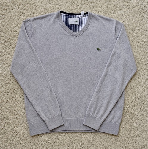 Pull col vintage - pull, lacoste
