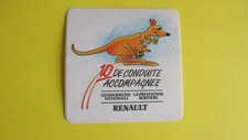sticker 10 ans de conduite accompagnée Renault gendarmerie nationale 8 cm / 8 cm