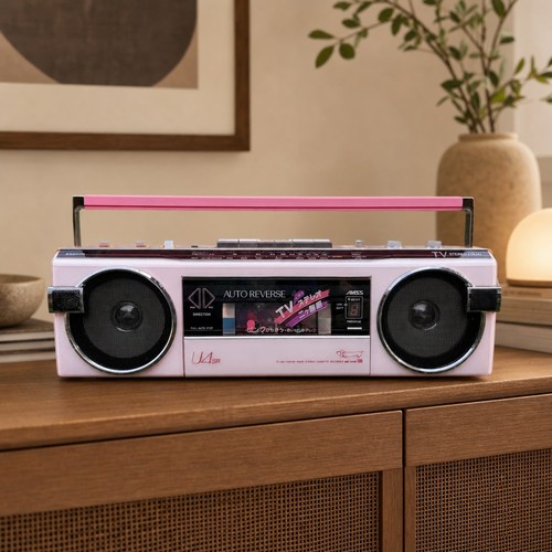 Sanyo u4sr rare boombox - sanyo,