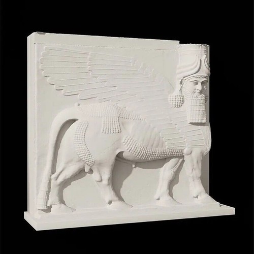 Sculpture artisanale relief - artisanale, en