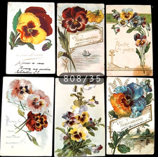 N° 808/35 -Lot de 6 Cpa