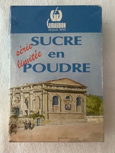 Boite sucre vide - de,