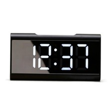 Miroir led réveil - miroir,