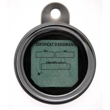 PORTE VIGNETTE ASSURANCE MOTO