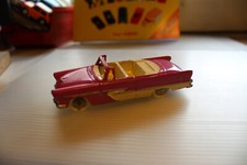 PLYMOUTH BELVEDERE CLUB DINKY FRANCE CDF52 WHITE METAL PARE BRISE DECOLLE