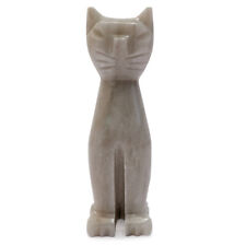 Chat Sculpture De Table