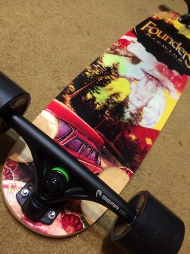 Bustin longboard skateboard - bustin,
