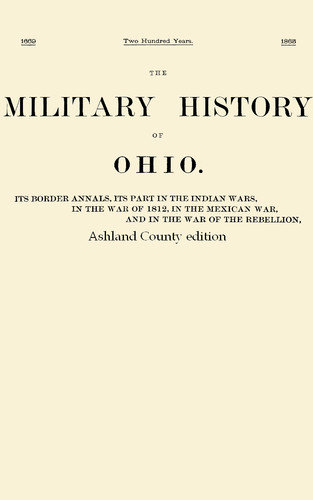 The military history ohio - the, of