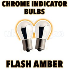 2X Ampoules Indicateurs Chrome