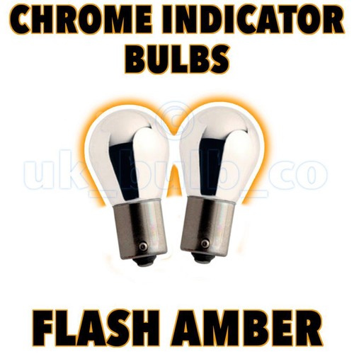 Ampoules indicateurs chrome - 2x,