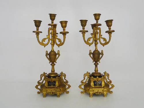 Paire candélabres 4 - de,
