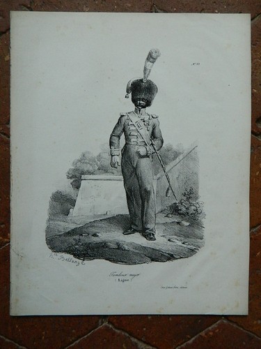 Gravure hippolyte bellangé - hippolyte,