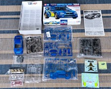 1:24 Tamiya Subaru Impreza WRC 2004 Rally Japan #1 Solberg & Mills Winner 