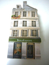 M107   MAISON MINIATURE GAULT PARIS     "VINS & LIQUEURS" et   "CAVE"