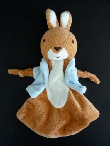 Doudou plat picot 2 - 2, lapin
