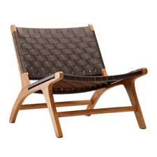 Fauteuil Design en Teck "Rike"