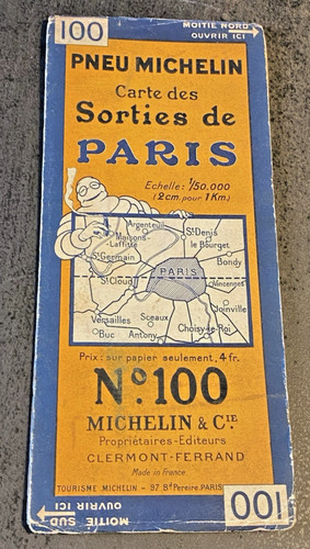 Rare carte routière - rare,