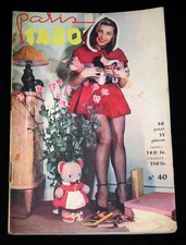 PARIS TABOU 40 de 1952 REVUE