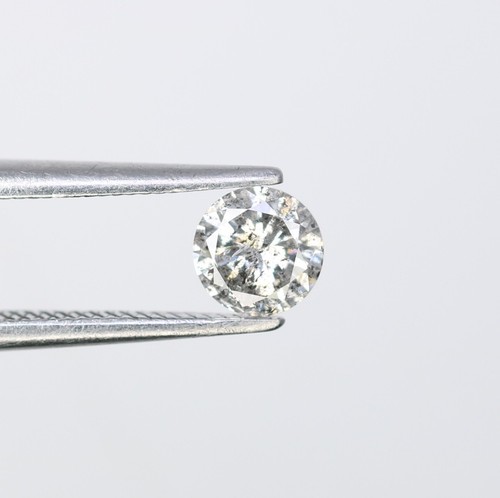 Diamant rond naturel - , taille