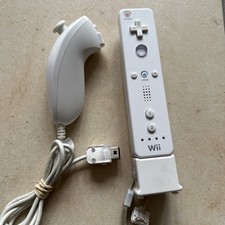 Manette Wiimote Wii  + MotionPlus + Nunchuck Pour Nintendo Wii Officielle