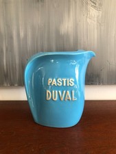 ANCIEN PICHET PUBLICITAIRE EN CÉRAMIQUE " PASTIS DUVAL "