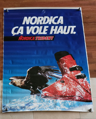 Nordica ski chaussure affiche - nordica,