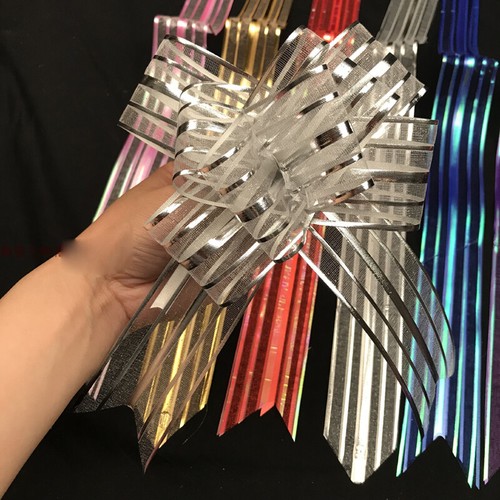 100x nœuds organza - nœuds, ruban