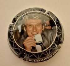 Capsule de champagne Pierre MIGNON Johnny Hallyday Ledoyen 1990 Num 300ex