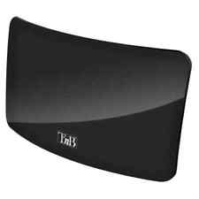 T'nB Antenne d'intérieur 45 db amplificateur intégré  TV TNT FM HD incurvé Noire