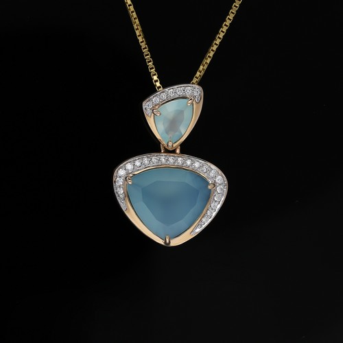 Pendentif diamants - pendentif,