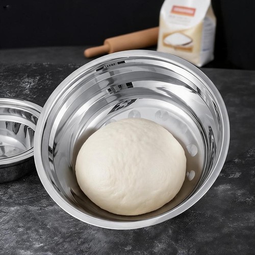 Plat service rond acier - de, en