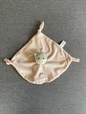 DOUDOU PLAT CHAT ROSE FLEURS