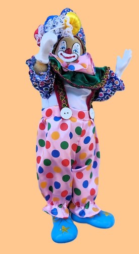 Poupée clown mécanique